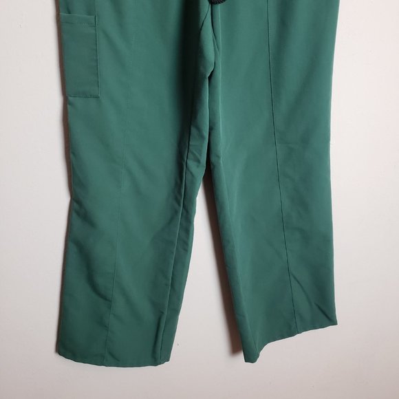 Ave by Medline Hunter Green Comfort Waist Scrub Pants Medium - Picture 4 of 10